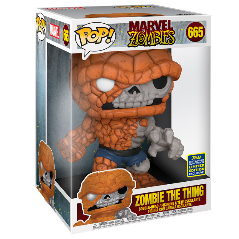 Figura Funko POP! Marvel Zombies The Thing zombi de 25 cm - 2