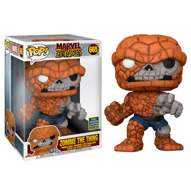 Figura Funko POP! Marvel Zombies The Thing zombi de 25 cm - 3