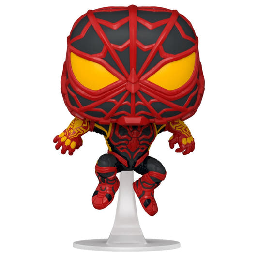 Figura Funko POP! de Spider-Man Miles Morales con traje S.T.R.I.K.E. Suit