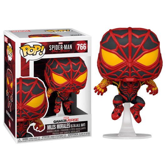 Figura Funko POP! de Spider-Man Miles Morales con traje S.T.R.I.K.E. Suit - 2