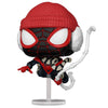 Figura Funko POP! de Spider-Man Miles Morales con traje de invierno