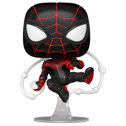 Figura Funko POP! de Miles Morales con traje Advanced Tech Suit - 3
