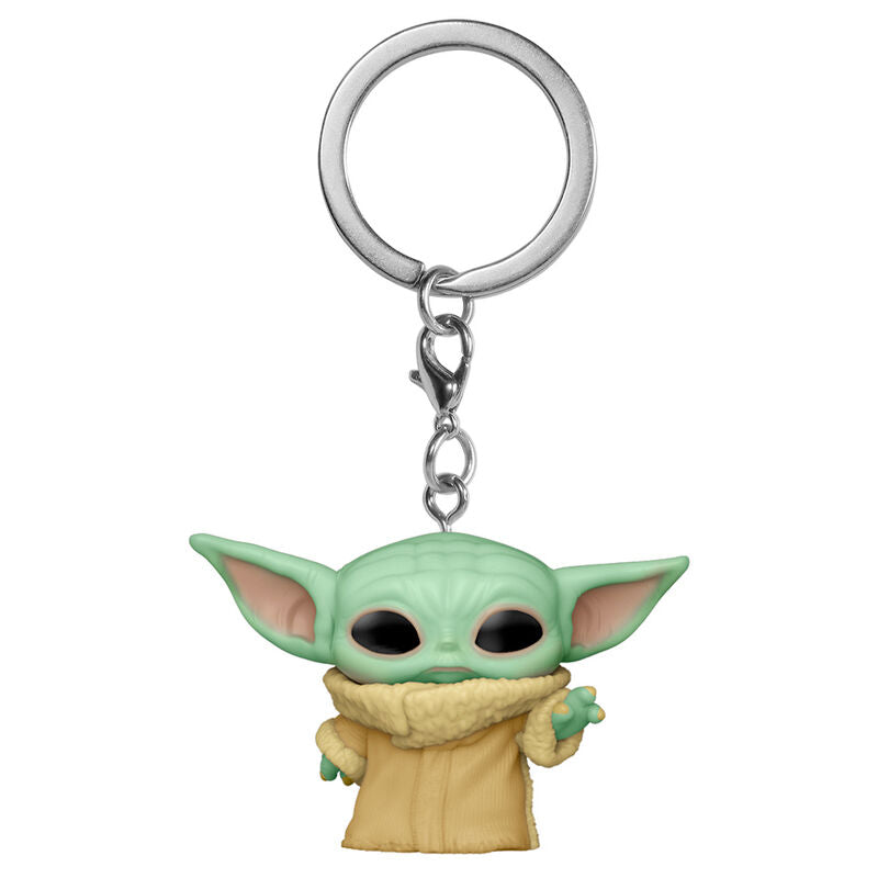 Llavero FUNKO Pocket POP de The Child con túnica beige