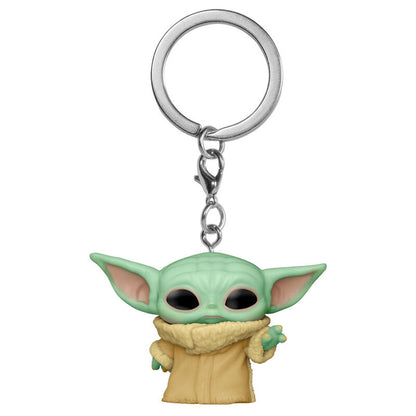 Llavero FUNKO Pocket POP de The Child con túnica beige