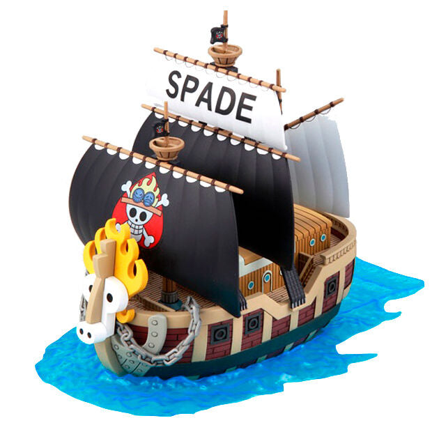 Model kit del barco Spade Pirates Ship de One Piece
