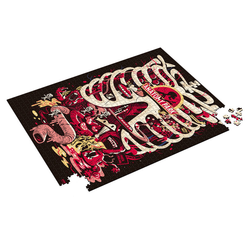 Caja del puzzle Anatomy Park de Rick and Morty de 1000 piezas - 2