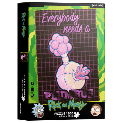 Puzzle de 1000 piezas del Plumbus de Rick and Morty