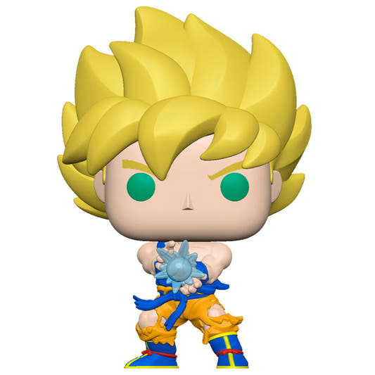 Figura Funko POP! de Super Saiyan Goku con Kamehameha - 2