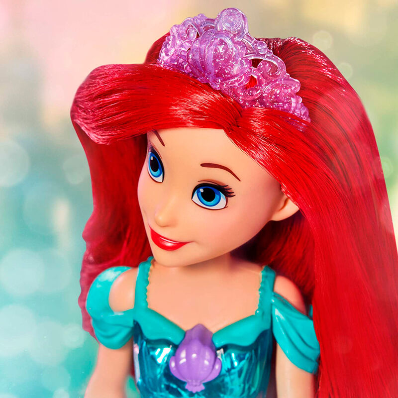 Muñeca Ariel de La Sirenita Disney con vestido turquesa y tiara - 2