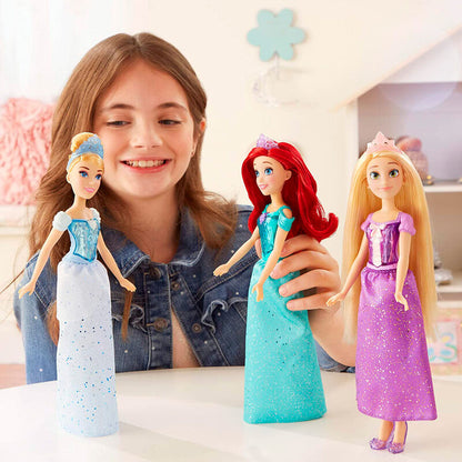 Muñeca Cenicienta Disney Brillo Real con vestido azul y tiara - 2