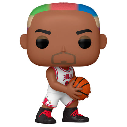 Figura Funko POP! de Dennis Rodman con uniforme Bulls y balón