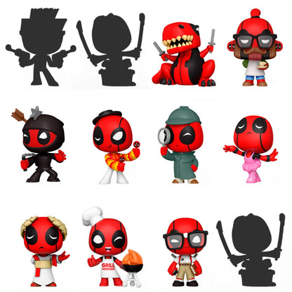 Minifigura Funko Mystery Minis Marvel Deadpool 30th - 2
