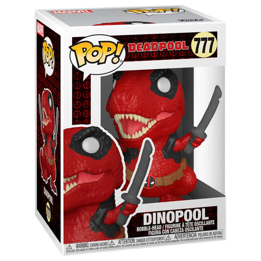Figura Funko POP! Marvel Deadpool Dinopool con dos espadas - 3