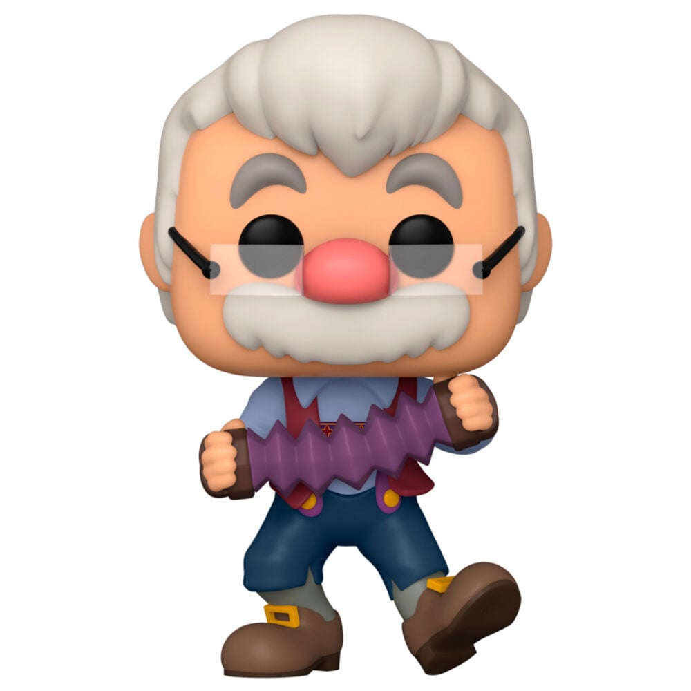 Figura Funko POP! de Geppetto con acordeón morado