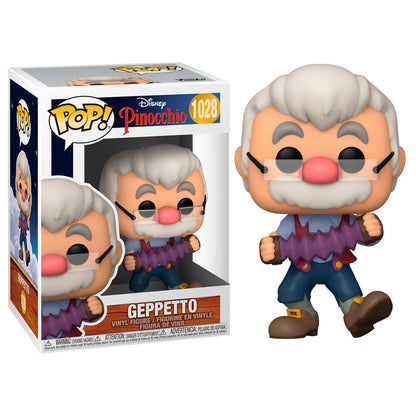 Figura Funko POP! de Geppetto con acordeón morado - 2