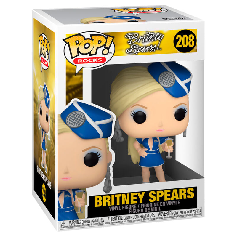 Figura Funko POP! de Britney Spears caracterizada como azafata - 2