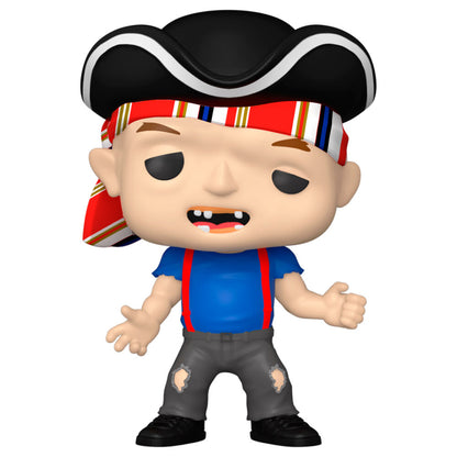 Figura Funko POP! de Sloth de The Goonies con sombrero negro y pañuelo de rayas