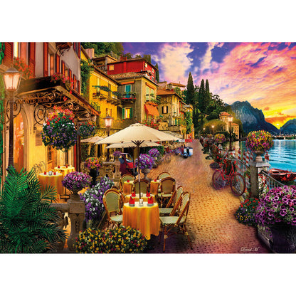 Puzzle Clementoni Monte Rosa Dreaming de 500 piezas con paisaje junto al lago - 2