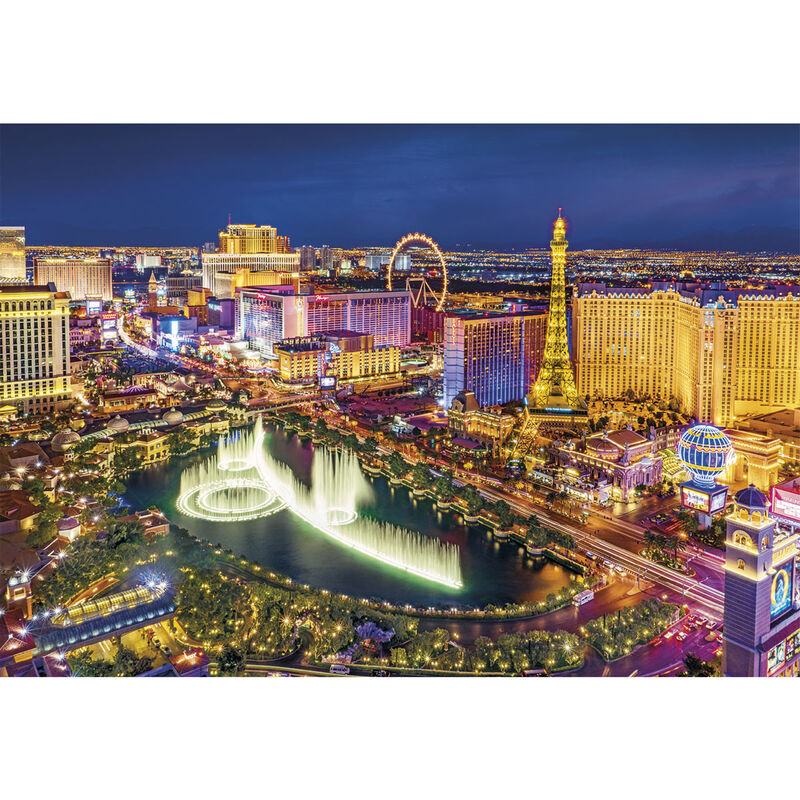 Puzzle Clementoni de 6000 piezas con Las Vegas iluminada de noche - 2