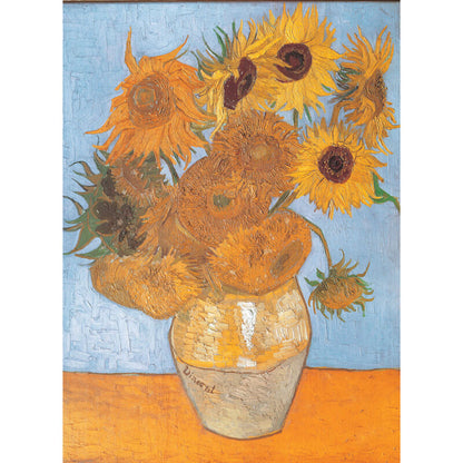 Caja del puzzle Clementoni Los Girasoles de Van Gogh de 1000 piezas - 2