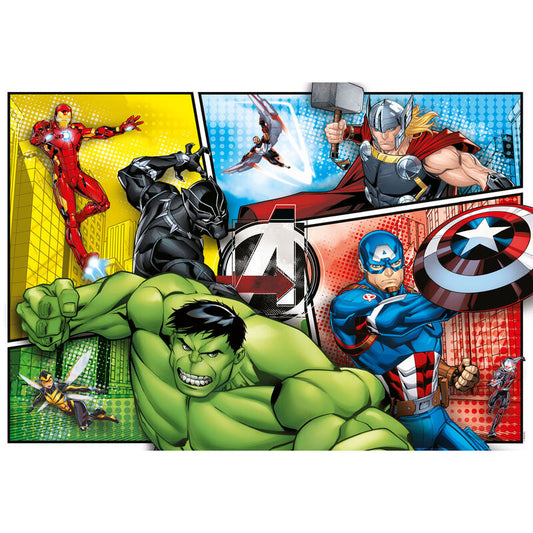 Puzzle Marvel Avengers Clementoni de 104 piezas con superhéroes - 2