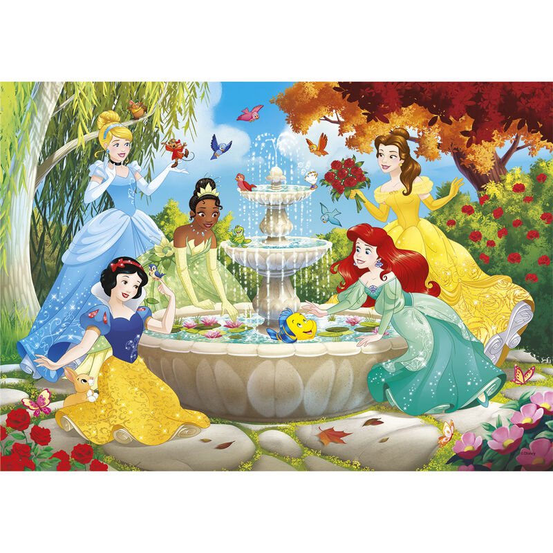 Puzzle Clementoni Disney Princesses de 60 piezas con cinco princesas - 2
