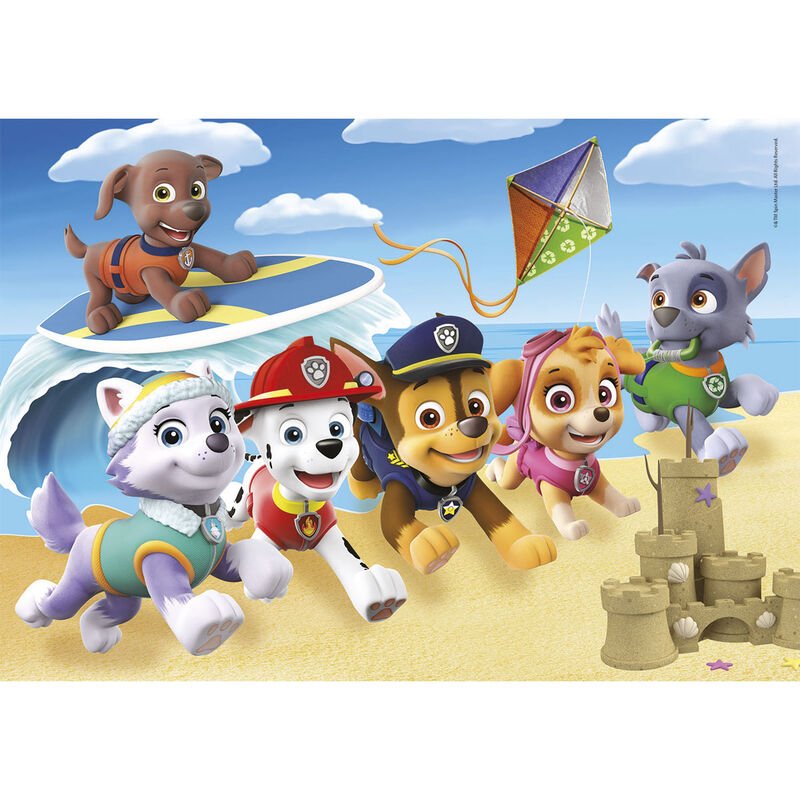 Puzzle Clementoni de 60 piezas de Paw Patrol con personajes en la playa - 2