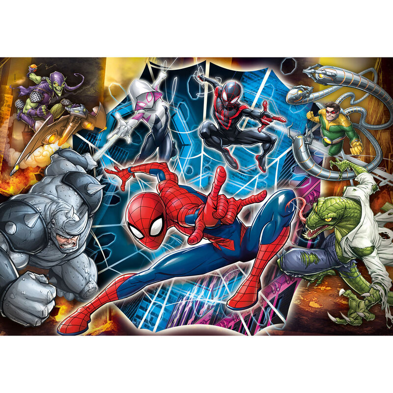 Puzzle Maxi Clementoni de Spider-Man Marvel de 104 piezas - 2