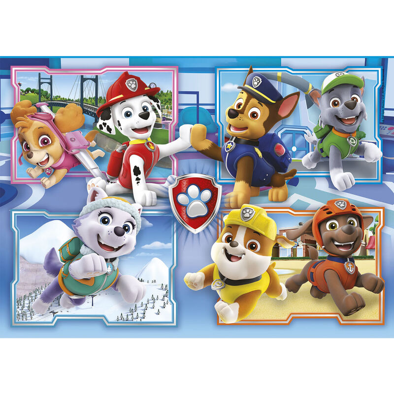 Caja de dos puzzles Clementoni de Paw Patrol de 60 piezas - 2