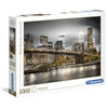 Puzzle Clementoni de 1000 piezas con skyline nocturno de Nueva York