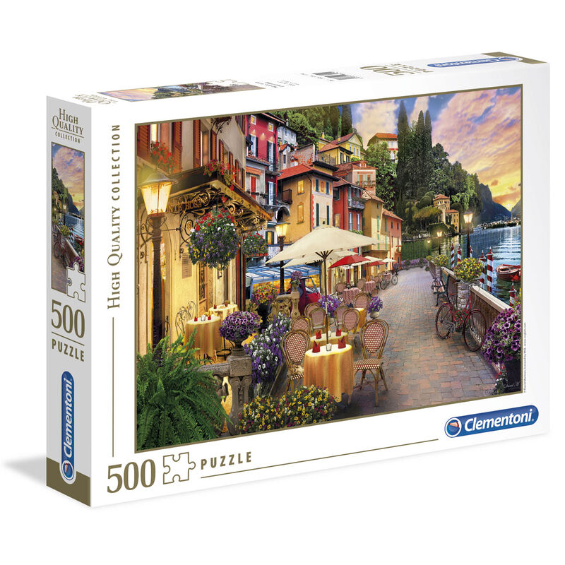 Puzzle Clementoni Monte Rosa Dreaming de 500 piezas con paisaje junto al lago