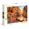 Puzzle Clementoni de 1500 piezas con escena de Venecia, canal y góndolas