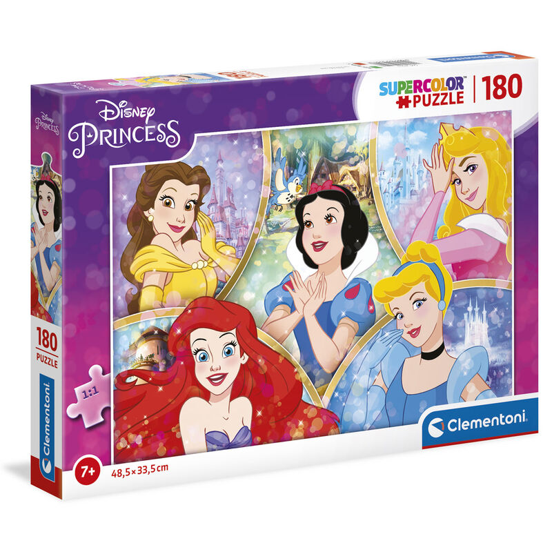 Puzzle Clementoni Disney Princesas de 180 piezas