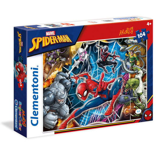 Puzzle Maxi Clementoni de Spider-Man Marvel de 104 piezas
