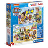 Caja de puzzle Clementoni Paw Patrol con dos puzzles de 20 piezas