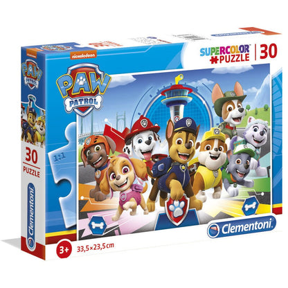 Puzzle Clementoni de 30 piezas de Patrulla Canina Paw Patrol