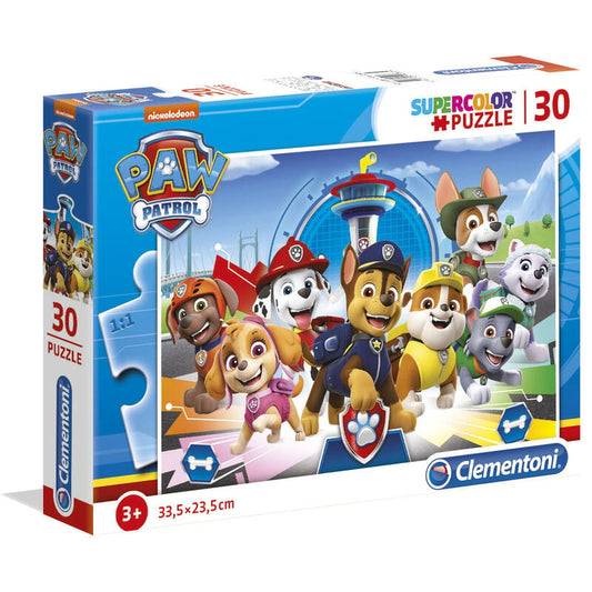 Puzzle Clementoni de 30 piezas de Patrulla Canina Paw Patrol