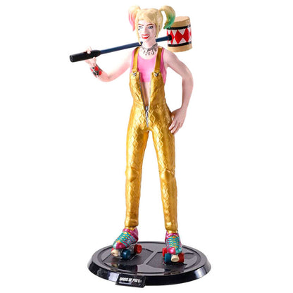 Figura flexible Bendyfigs de Harley Quinn en blíster - 2