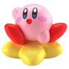 Maqueta Entry Grade de Kirby rosa sobre una base amarilla estrellada