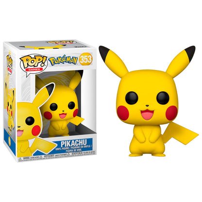 Figura Funko POP! de Pikachu Pokémon amarilla - 4