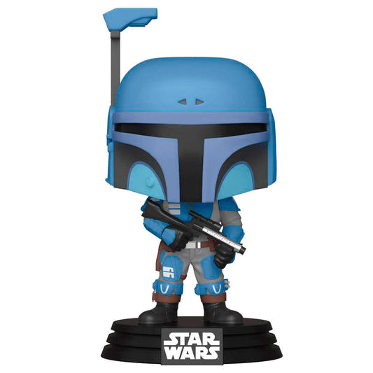 Figura Funko POP! Death Watch Mandalorian Two Stripes con armadura azul - 2