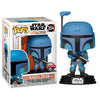 Figura Funko POP! Death Watch Mandalorian Two Stripes con armadura azul
