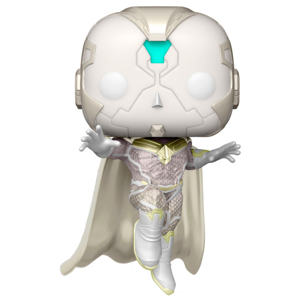 Figura Funko POP! The Vision de Marvel WandaVision en caja con ventana - 3
