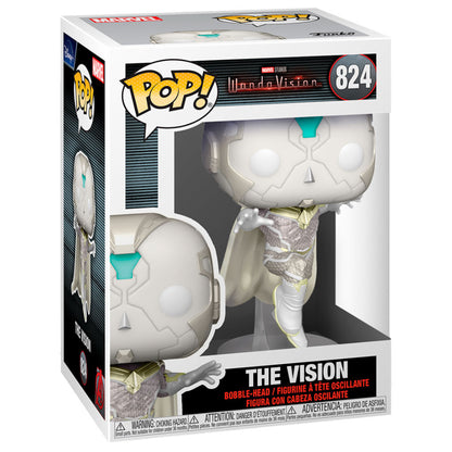 Figura Funko POP! The Vision de Marvel WandaVision en caja con ventana
