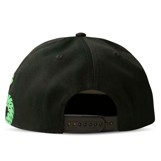 Gorra negra de Slytherin Harry Potter con bordado verde y serpiente - 2