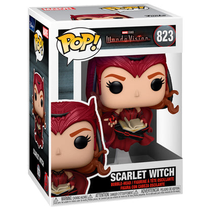 Figura Funko POP! de Scarlet Witch de WandaVision con libro abierto - 2