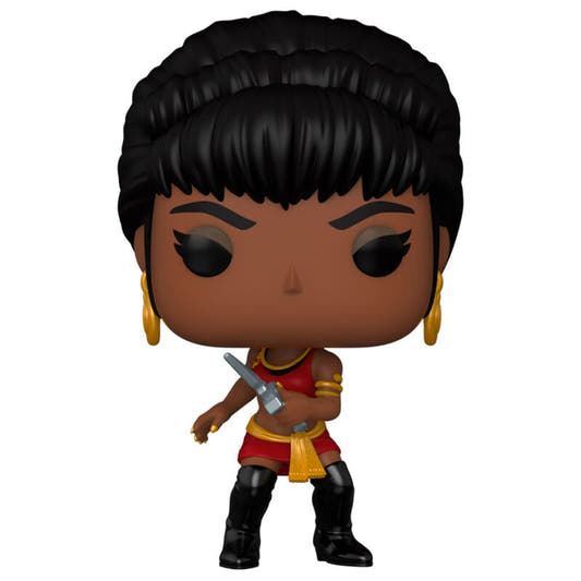 Figura Funko POP! de Uhura con uniforme rojo y botas negras