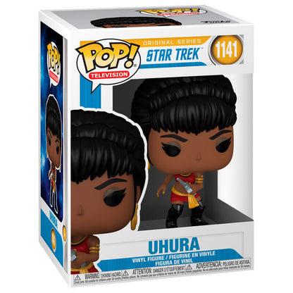 Figura Funko POP! de Uhura con uniforme rojo y botas negras - 2