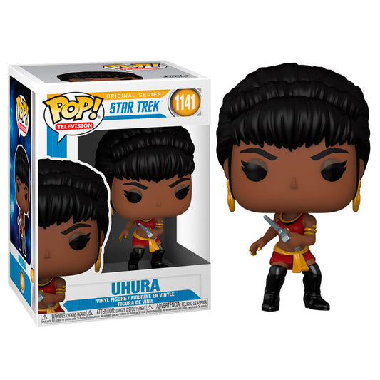 Figura Funko POP! de Uhura con uniforme rojo y botas negras - 3