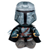 Peluche Warrior Mandalorian de Star Wars con casco y capa negra